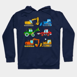 Diggers Bulldozers Hoodie